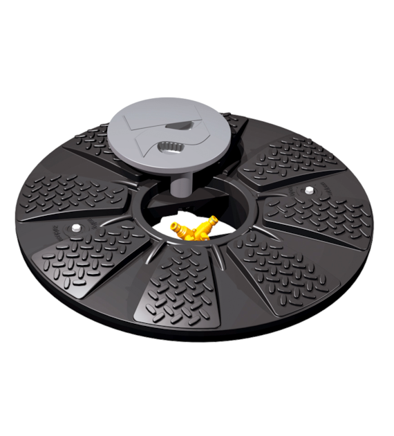 Pokrywa TwinCover z poborem