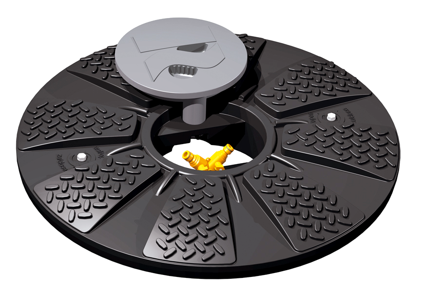 Pokrywa TwinCover z poborem