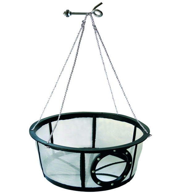 Filtr koszowy z wycięciem