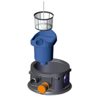 Rura wznosząca z filtrem (wersja 1)