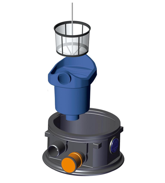 Rura wznosząca z filtrem (wersja 1)