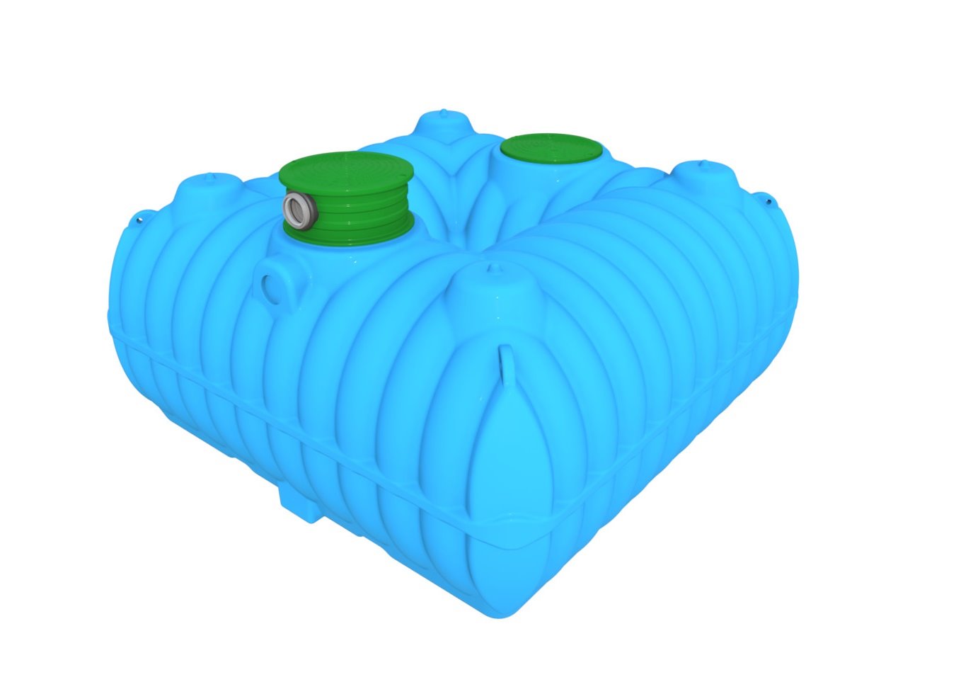 Zbiornik na deszczówkę BOLT 5000 niebieski