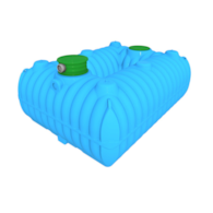 Zbiornik na deszczówkę BOLT 7000 niebieski