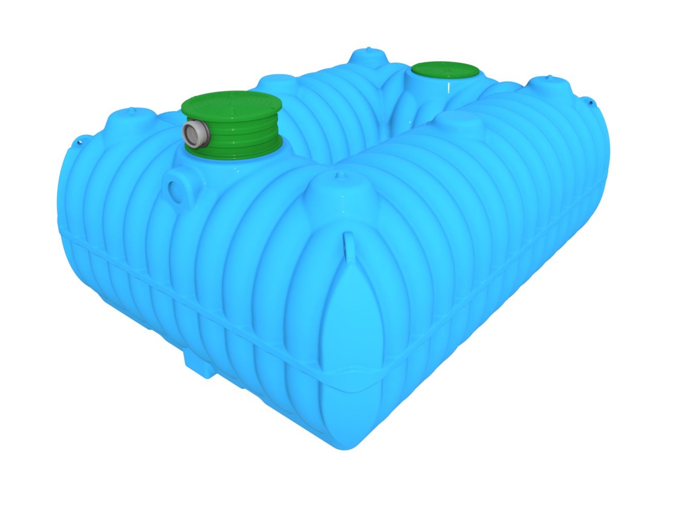 Zbiornik na deszczówkę BOLT 7000 niebieski