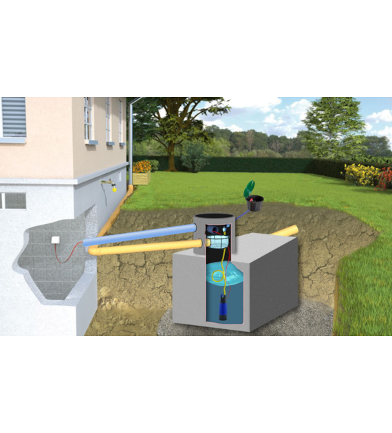 Zestaw ECO- do zbiorników podziemnych na deszczówkę