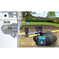 Zestaw domowo-ogrodowy ECO Octagon 4000 l
