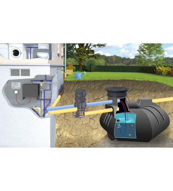 Zestaw domowo-ogrodowy STANDARD Octagon 11000 l