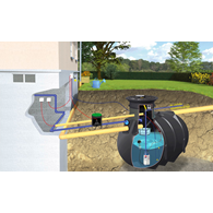 Zestaw ogrodowy PREMIUM BlueLine II 2600 l