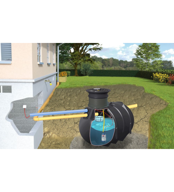 Zestaw ogrodowy STANDARD BlueLine II 2600 l