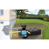 Zestaw ogrodowy STANDARD F-Line 1500 l