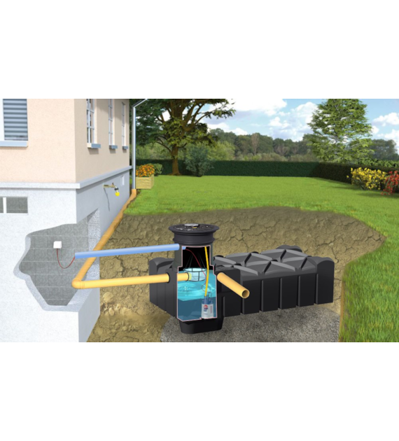 Zestaw ogrodowy STANDARD F-Line 1500 l