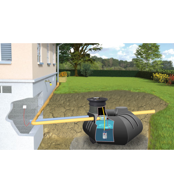 Zestaw ogrodowy STANDARD Octagon 7500L