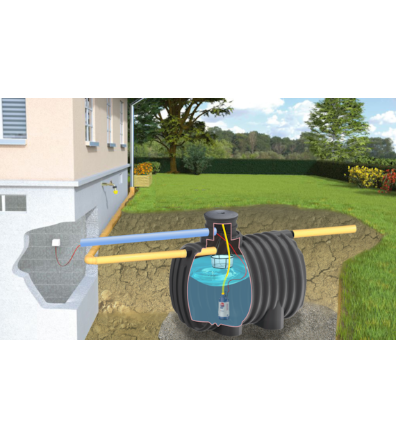 Zestaw ogrodowy STANDARD EcoLine II 3400 l- do wyczerpania zapasów