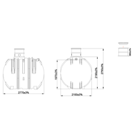 Zestaw ogrodowy STANDARD EcoLine II 7500 l