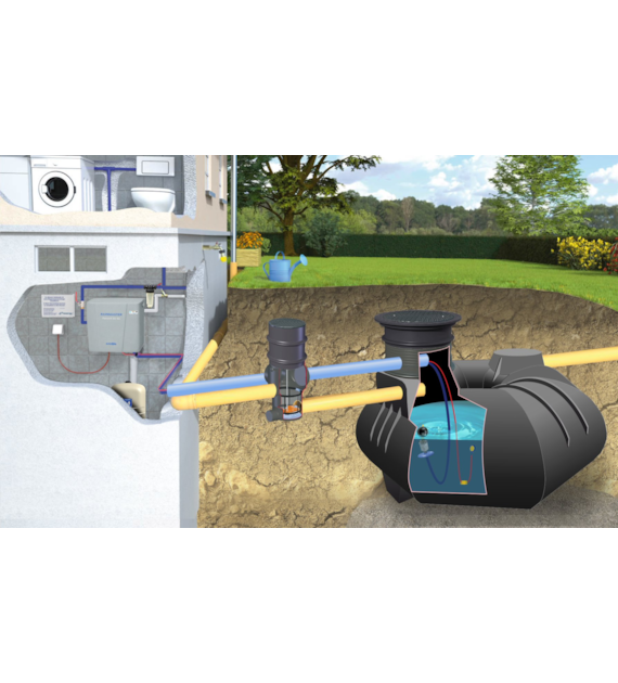 Zestaw domowo-ogrodowy STANDARD Octagon 7500 l