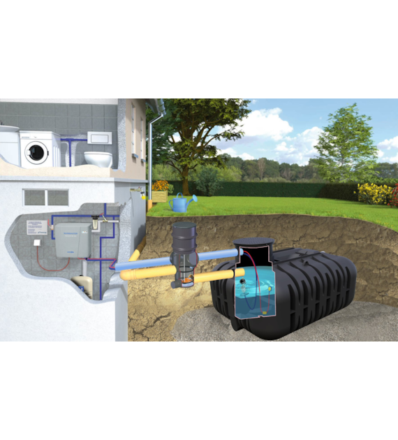 Zestaw domowo-ogrodowy STANDARD Ecoline Slim 6500 l