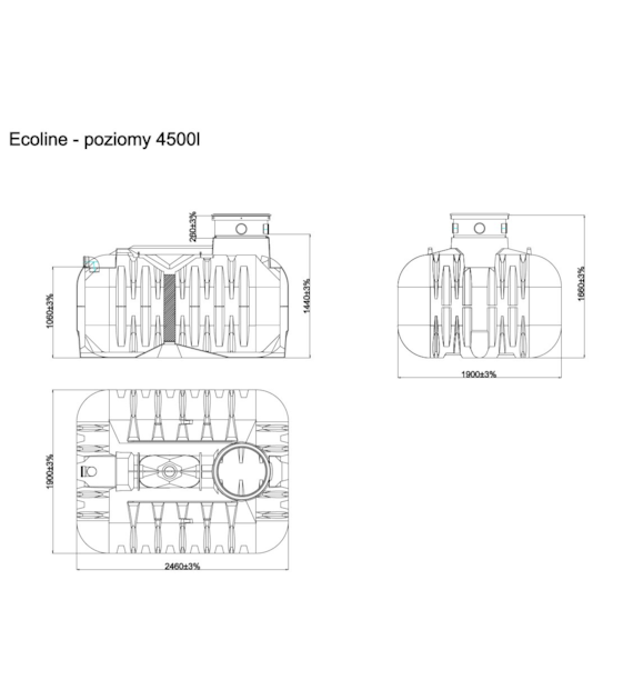 Zestaw ogrodowy SMART Ecoline Slim 4500 l